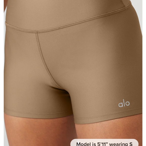ALO Yoga Women's Airlift Shorts - Gravel - Picture 4 of 4